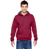 Fruit of the Loom Men's Cardinal 7.2 oz. SofSpun Hooded Sweatshirt