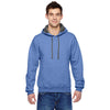 Fruit of the Loom Men's Carolina Heather 7.2 oz. SofSpun Hooded Sweatshirt