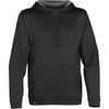 Stormtech Men's Black/Oxford Grey Melange Atlantis Fleece Hoody