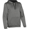 Stormtech Men's Oxford Grey Melange/Black Atlantis Fleece Hoody