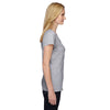 Fruit of the Loom Women's Athletic Heather 4.7 oz. Sofspun Jersey Junior V-Neck T-Shirt