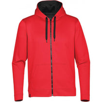 Stormtech Men's Scarlet/Black Atlantis Full Zip Fleece Hoody