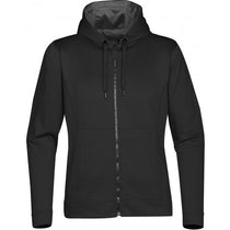 Stormtech Women's Black/Oxford Grey Melange Atlantis Full Zip Fleece Hoody