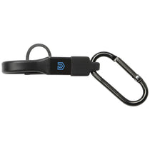 Bullet Black 3-IN-1 Charging Cable with Carabiner