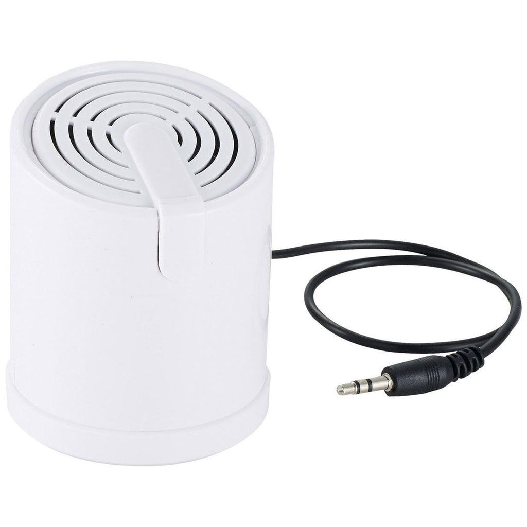 Bullet White Looney Light Up Speaker
