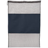 Bullet Navy Blue Mesh Laundry Cinch Bag