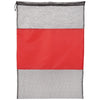 Bullet Red Mesh Laundry Cinch Bag