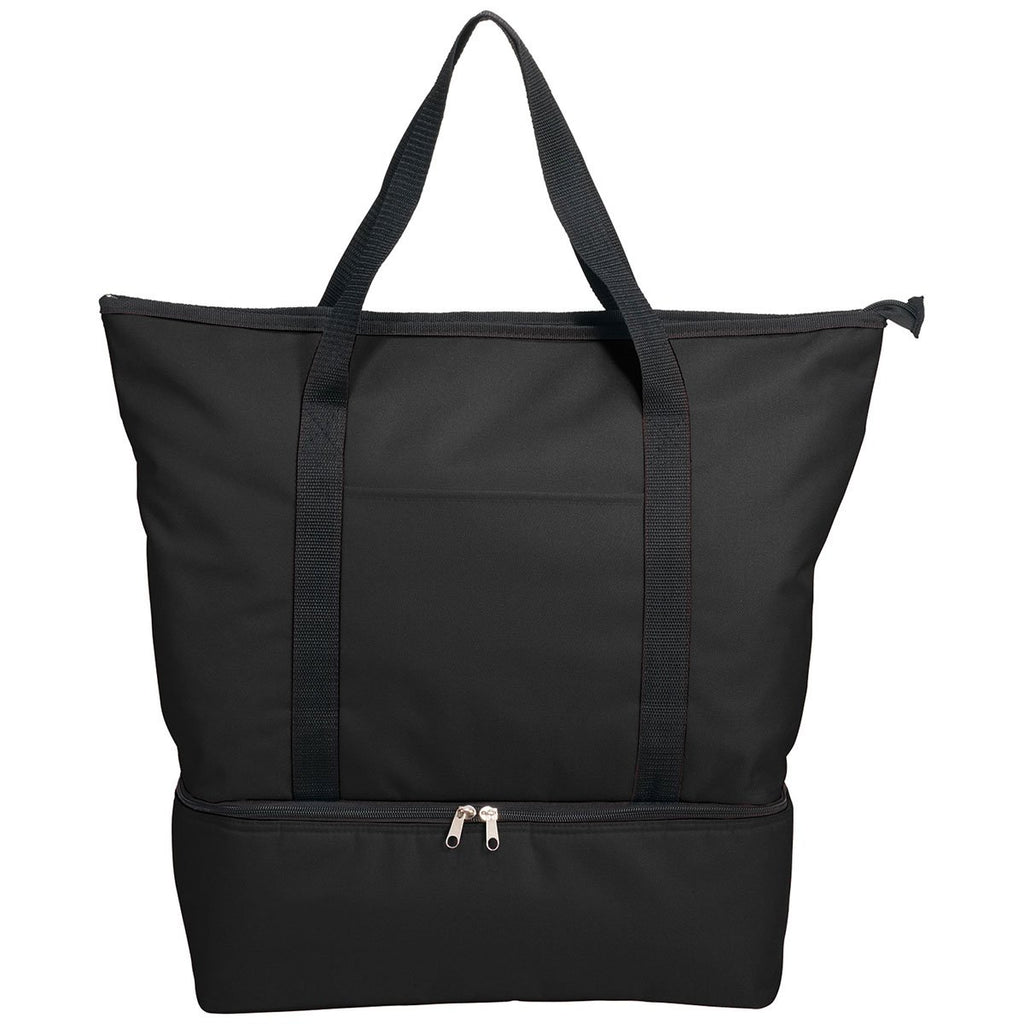 Bullet Black Drop Bottom 12-Can Cooler Tote