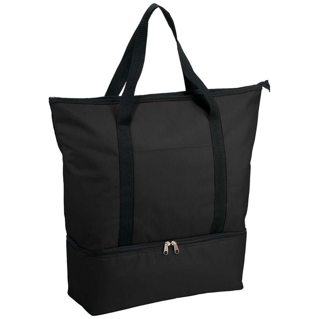 Bullet Black Drop Bottom 12-Can Cooler Tote