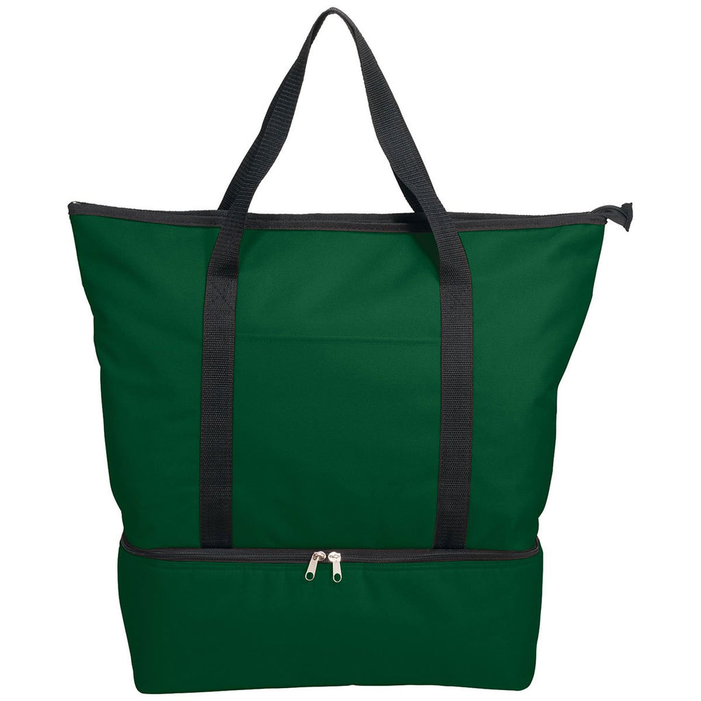 Bullet Hunter Green Drop Bottom 12-Can Cooler Tote