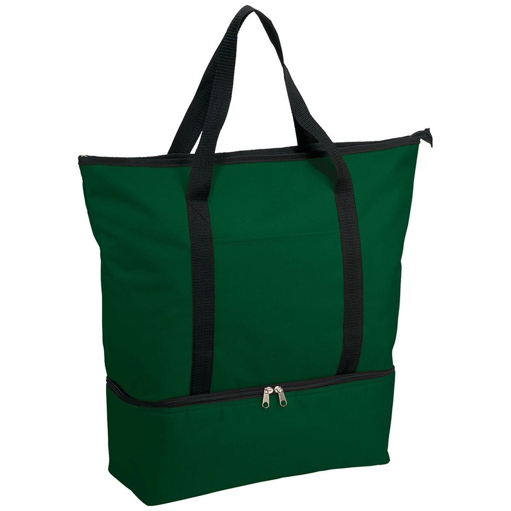 Bullet Hunter Green Drop Bottom 12-Can Cooler Tote