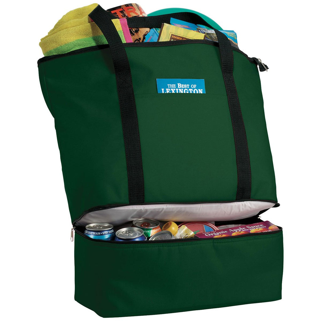 Bullet Hunter Green Drop Bottom 12-Can Cooler Tote