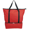 Bullet Red Drop Bottom 12-Can Cooler Tote