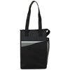 Bullet Black Zippered Non-Woven Lunch Cooler