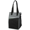 Bullet Grey Zippered Non-Woven Lunch Cooler