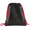 Bullet Red Neon Deluxe Drawstring Bag