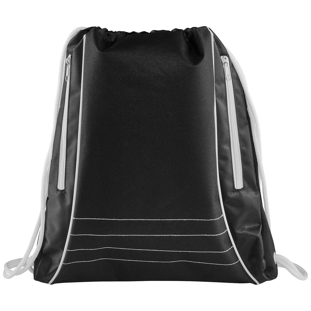 Bullet White Neon Deluxe Drawstring Bag