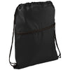 Bullet Black Insulated Zippered Drawstring Bag
