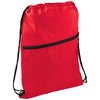 Bullet Red Insulated Zippered Drawstring Bag