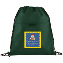 Bullet Hunter Green Insulated Non-Woven Drawstring Bag