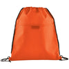 Bullet Orange Insulated Non-Woven Drawstring Bag