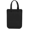 Bullet Black Small Laminated Shopper Tote