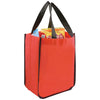 Bullet Red Small Laminated Shopper Tote