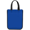 Bullet Royal Blue Small Laminated Shopper Tote