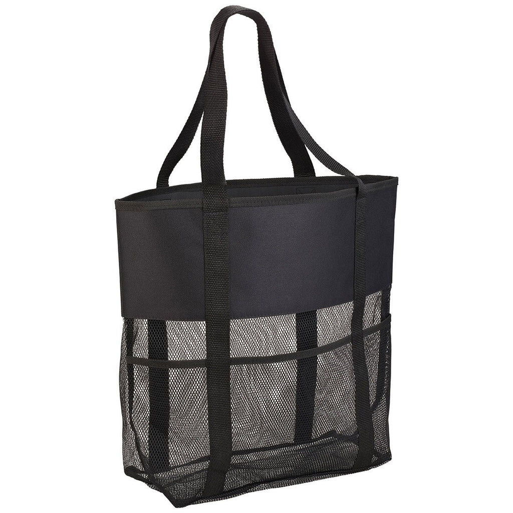 Bullet Black Utility Beach Tote