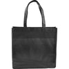 Bullet Black Laminated Non-Woven Convention Tote