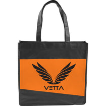 Bullet Orange Laminated Non-Woven Convention Tote