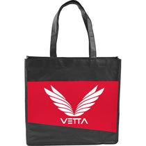 Bullet Red Laminated Non-Woven Convention Tote