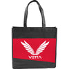 Bullet Red Laminated Non-Woven Convention Tote