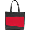 Bullet Red Laminated Non-Woven Convention Tote