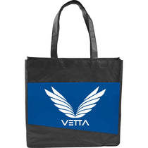 Bullet Royal Blue Laminated Non-Woven Convention Tote