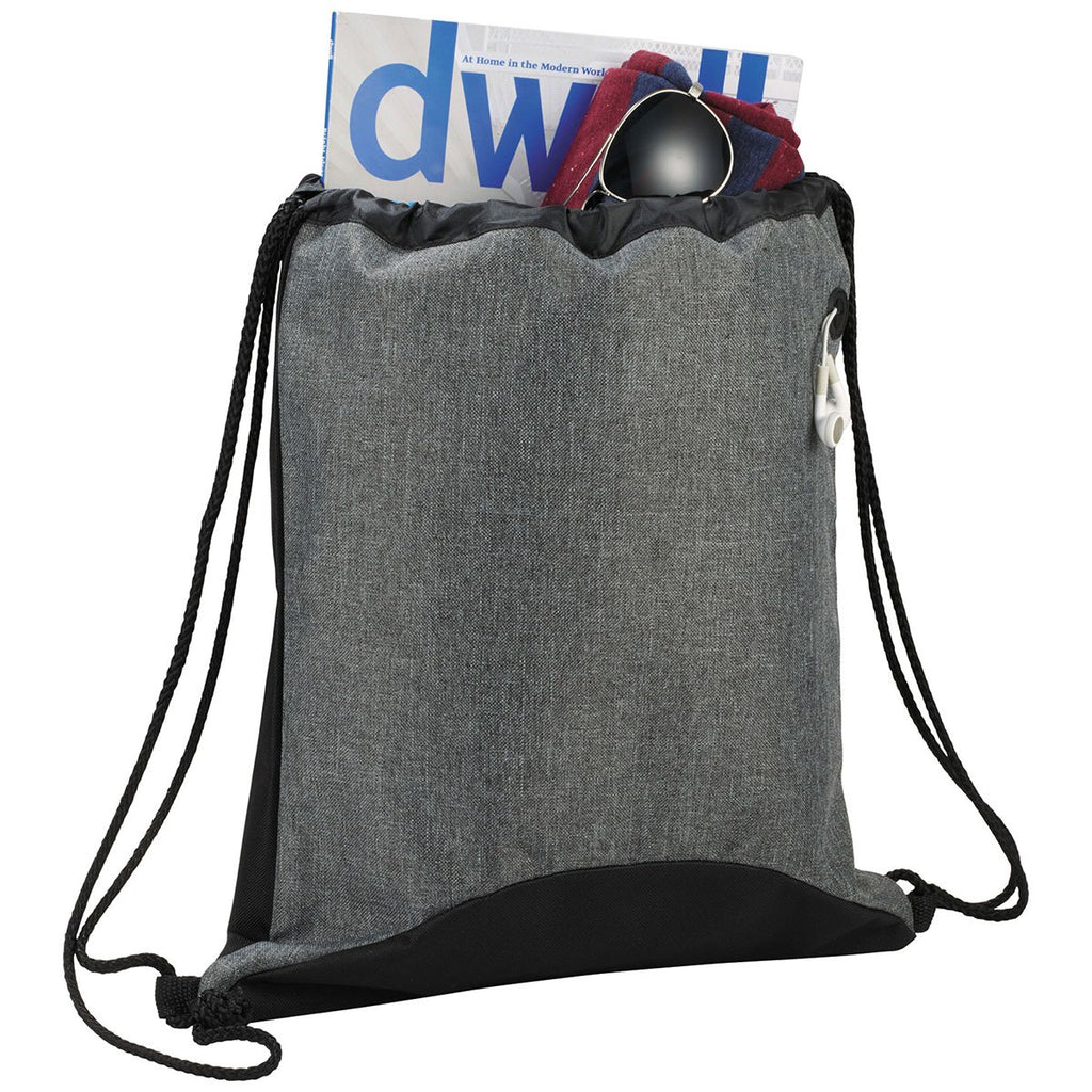 Bullet Graphite Urban Drawstring Bag