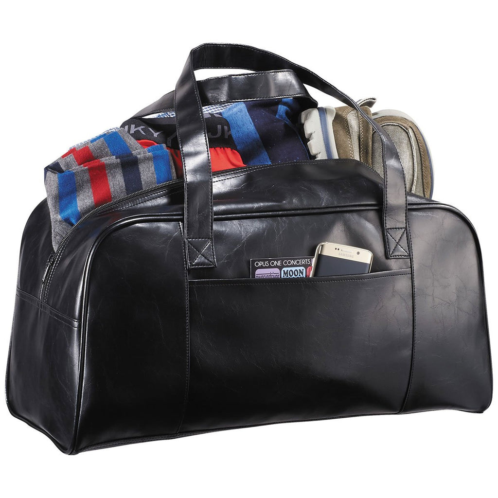 Bullet Black Classic Vinyl 20" Deluxe Duffel Bag