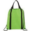 Bullet Lime Green Grab Non-Woven Drawstring Bag