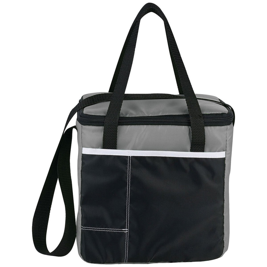 Bullet Grey Color Block 9-Can Lunch Cooler