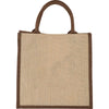 Bullet Brown Medium Jute Gift Tote