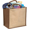 Bullet Brown Medium Jute Gift Tote