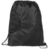 Bullet Black Zippered Mesh Drawstring Sportspack