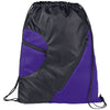 Bullet Purple Zippered Mesh Drawstring Sportspack