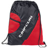 Bullet Red Zippered Mesh Drawstring Sportspack