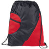Bullet Red Zippered Mesh Drawstring Sportspack