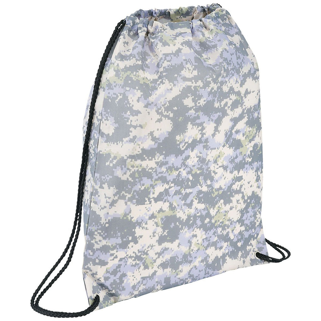 Bullet Digital Camouflage Camo Oriole Drawstring Bag