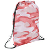 Bullet Pink Camouflage Camo Oriole Drawstring Bag