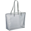 Bullet Silver Mesh Shopper Tote