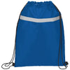 Bullet Royal Blue Reflecta Pocket Drawstring Bag