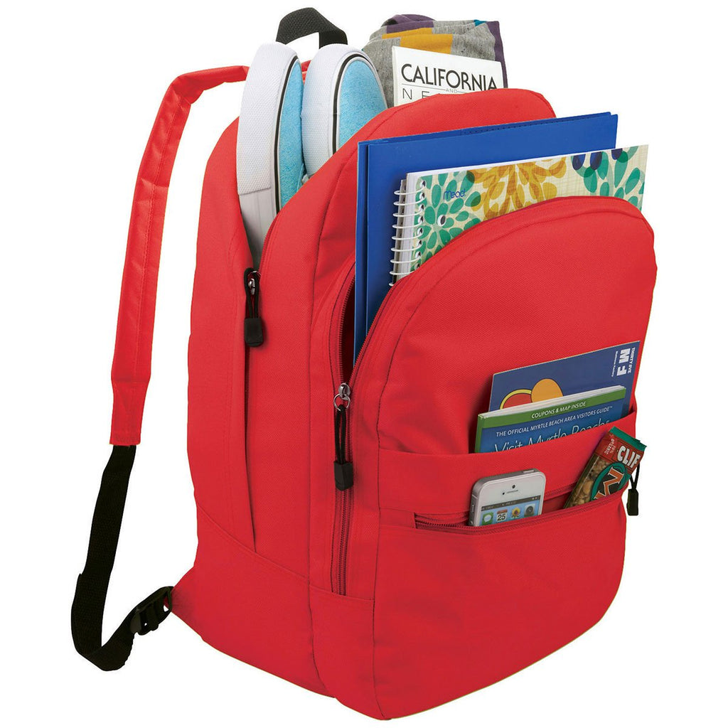 Bullet Red Campus Deluxe Backpack